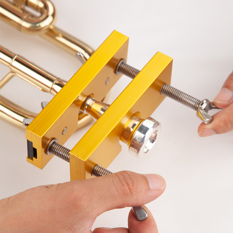 Trombone Mouthpiece - Bb キートランペットマウスピースプーラーセパレーターマウスピースリムーバー金管楽器トロンボーンフレンチホルンユーフォニアムアクセサリー