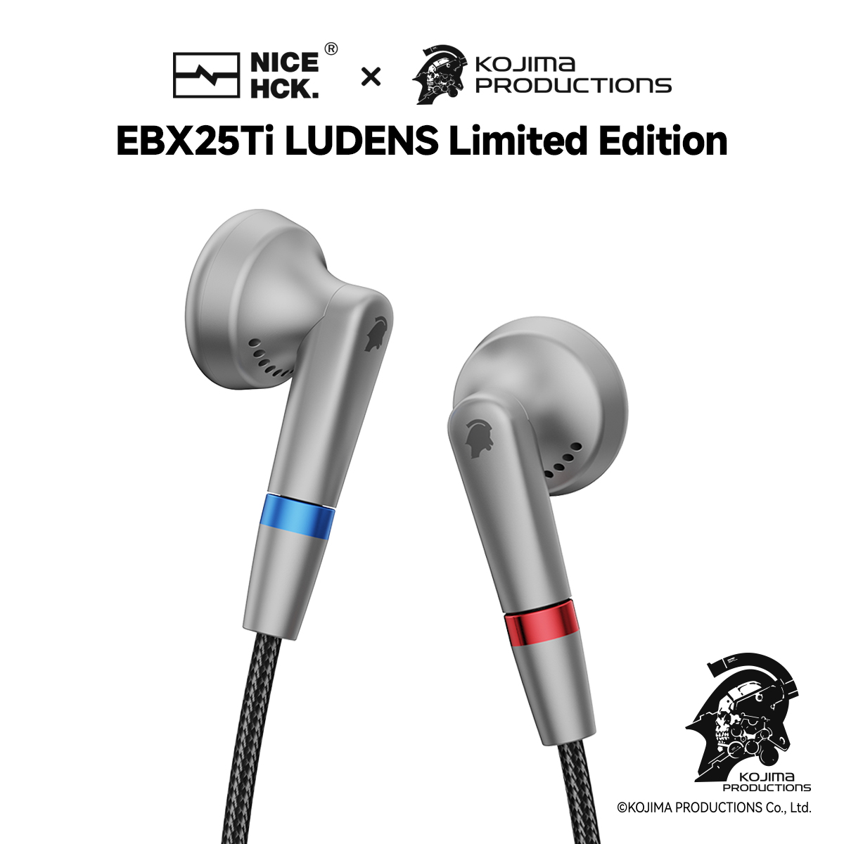 Audio Music Editing - NICEHCK × KOJIMA PRODUCTIONS EBX25Ti LUDENS
