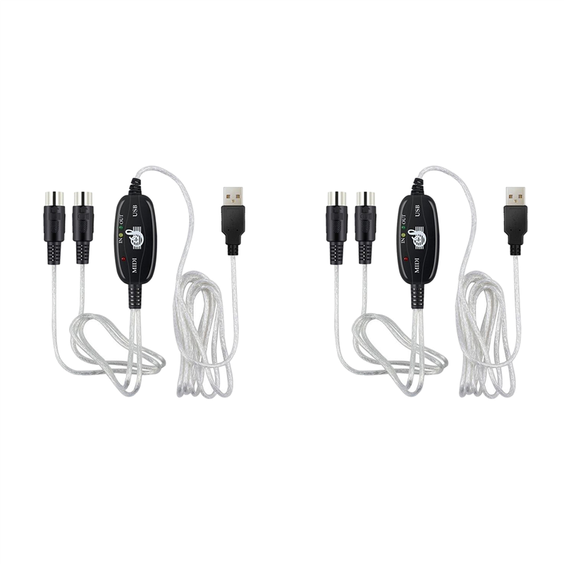B50B-2X USB MIDI 5Pin ケーブルコンバー - Audio Music Editing のレビューと価格