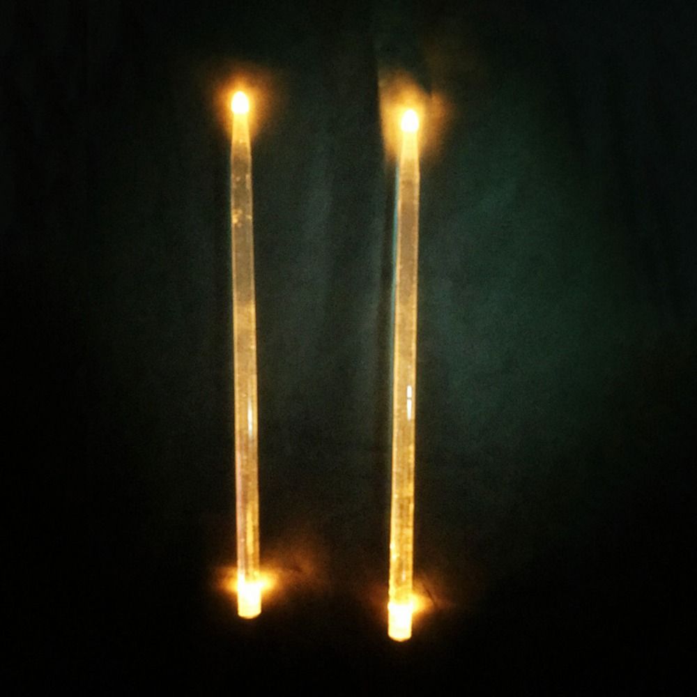 2 個のカラフルな 5A 発光ドラムスティックアクリル暗闇で - Drum Stick 5A のレビューと価格