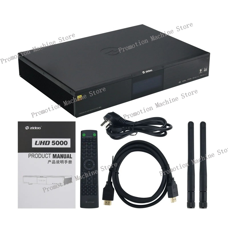 ZIDOO UHD5000 ウルトラHD音楽プレーヤー 4K - Audiovision Music Player のレビューと価格