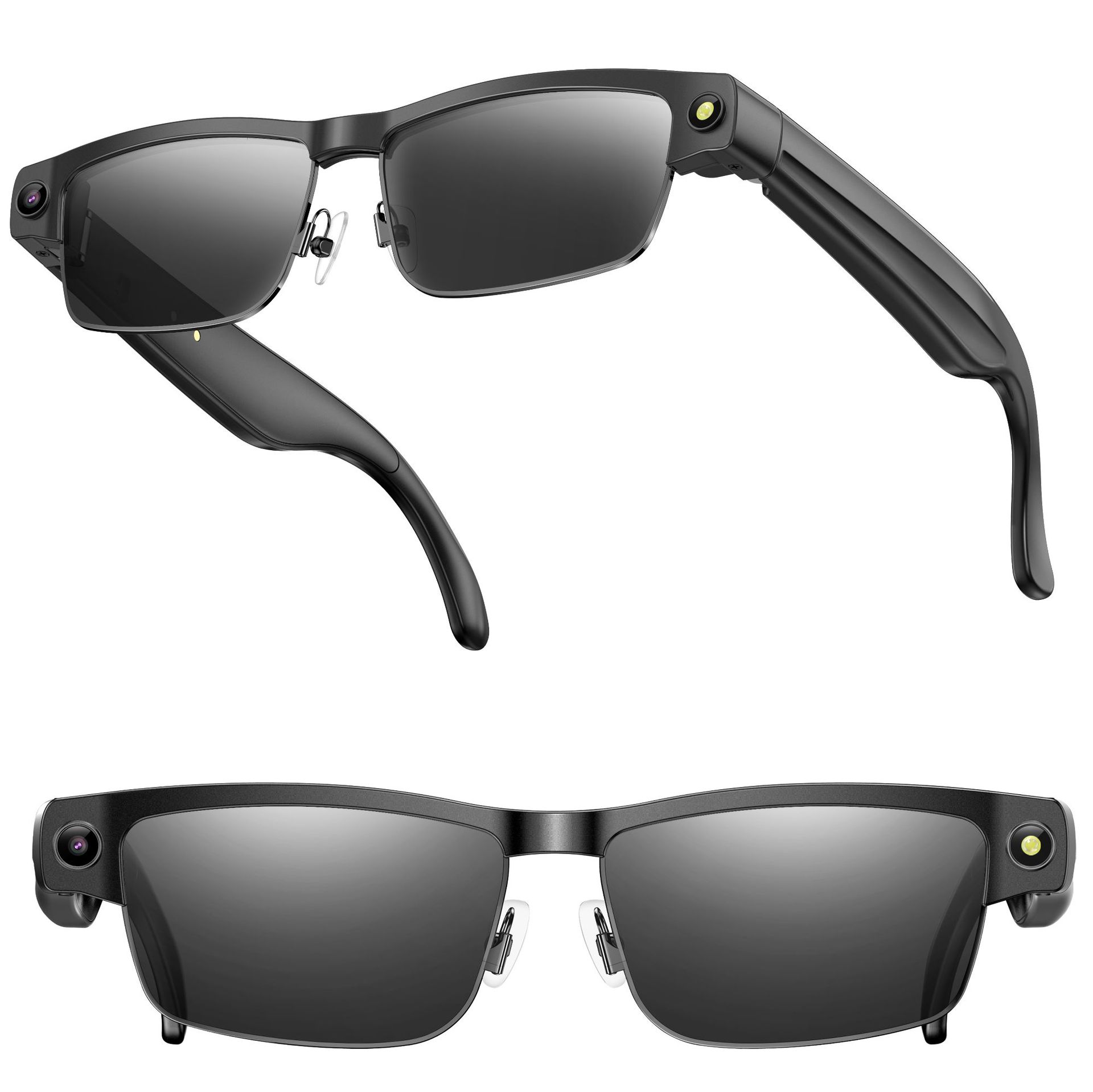 L802スマートグラス 800万画素カメラ 音楽再生 AI翻 - Audio Music To Video Ai のレビューと価格