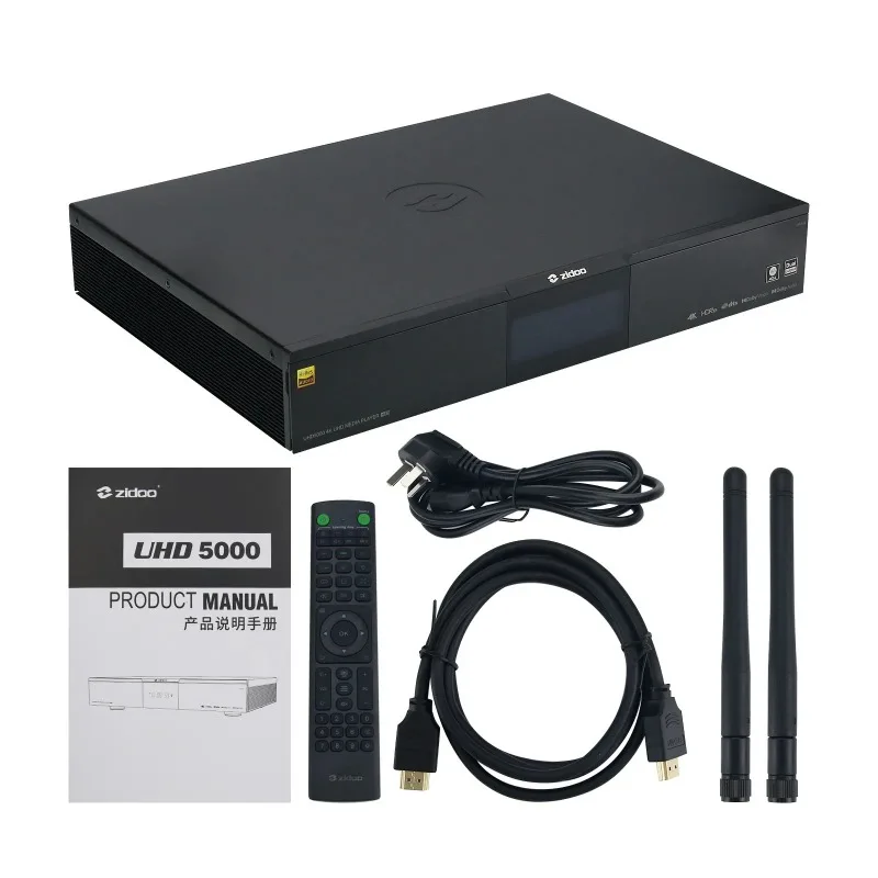 ZIDOO UHD5000 4K HDR ドルビービジョン  - Audiovision Music Player のレビューと価格
