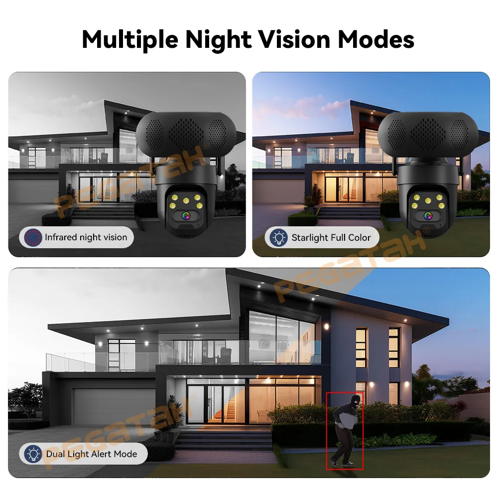5MP IP カメラ屋外 2.4G WiFi セキュリティカ - Audiovision Music Player のレビューと価格