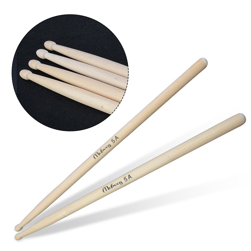 1 ペア 5A 7A ドラムドラムスティック木製初心者用ドラ - Drum Stick 5A のレビューと価格