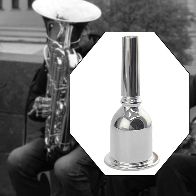 真鍮製チューバマウスピースポータブル防錆トロンボーンマウスピ - Trombone Mouthpiece のレビューと価格