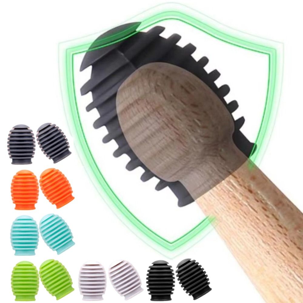 2 個のシリコンドラムミュート弱音用 5A ドラムスティック - Drum Stick 5A のレビューと価格