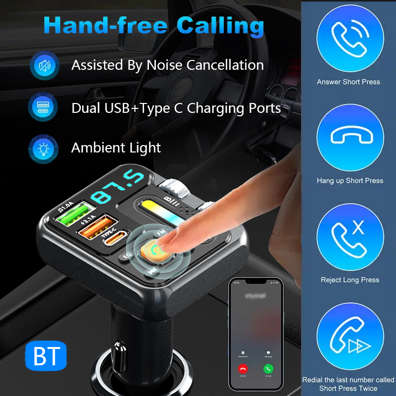 ワイヤレスカーMP3プレーヤー、FMトランスミッター、USB - Audio Music Free Mp3 のレビューと価格