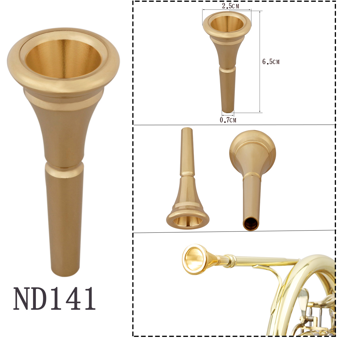 SLADE 金管楽器トランペットマウスピース トランペット/ - Trombone Mouthpiece のレビューと価格