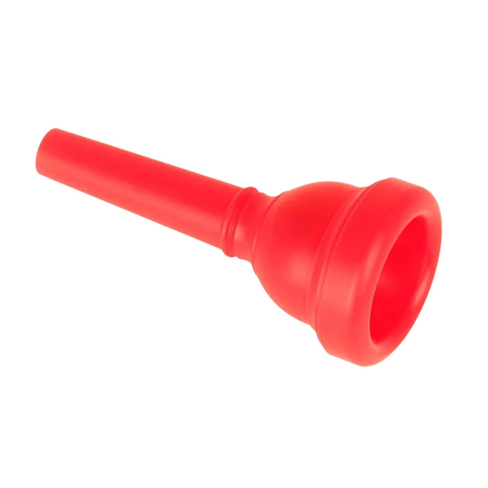 ABS レッド トロンボーン マウスピース 耐久性のある人間 - Trombone Mouthpiece のレビューと価格