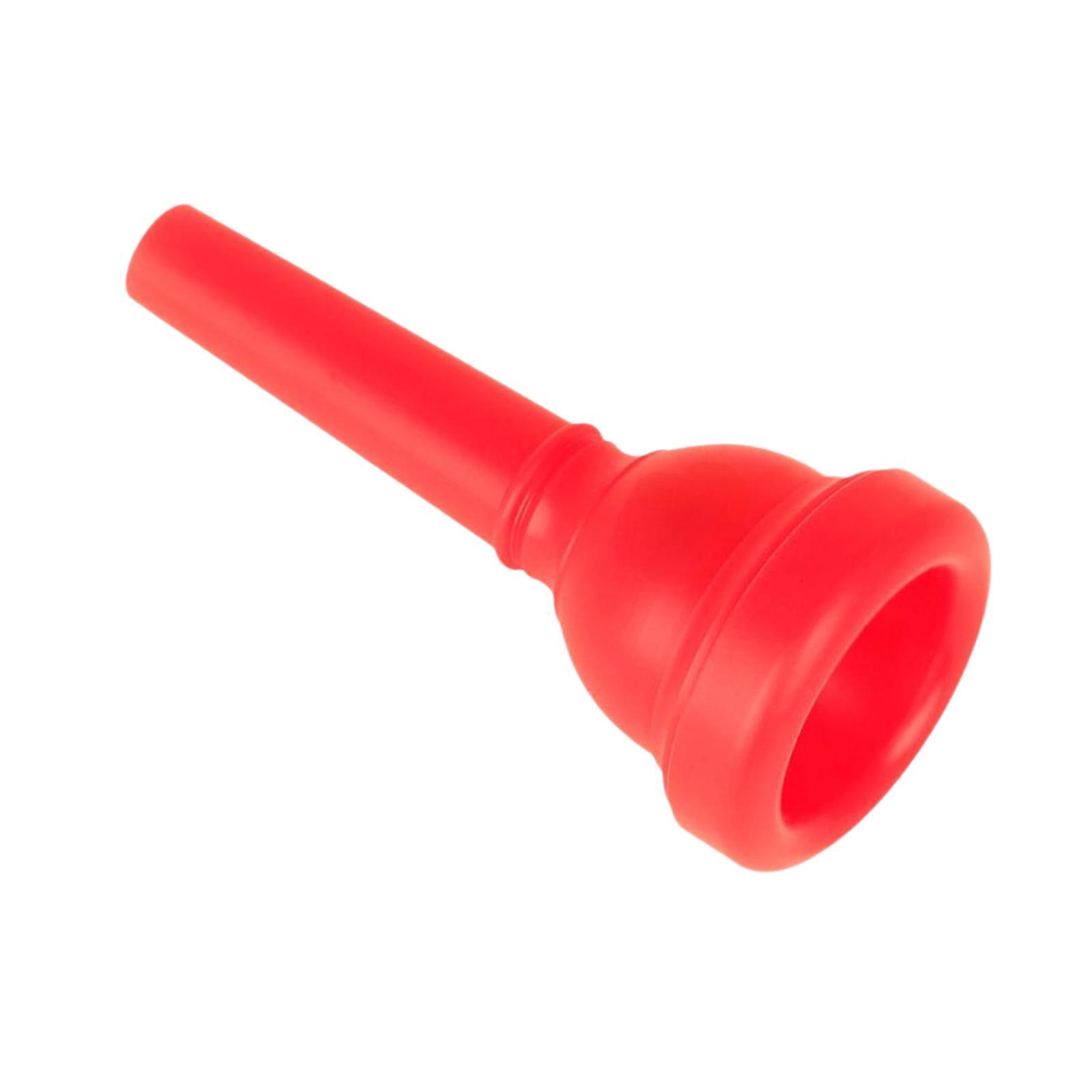 ABS レッド トロンボーン マウスピース 耐久性のある人間 - Trombone Mouthpiece のレビューと価格