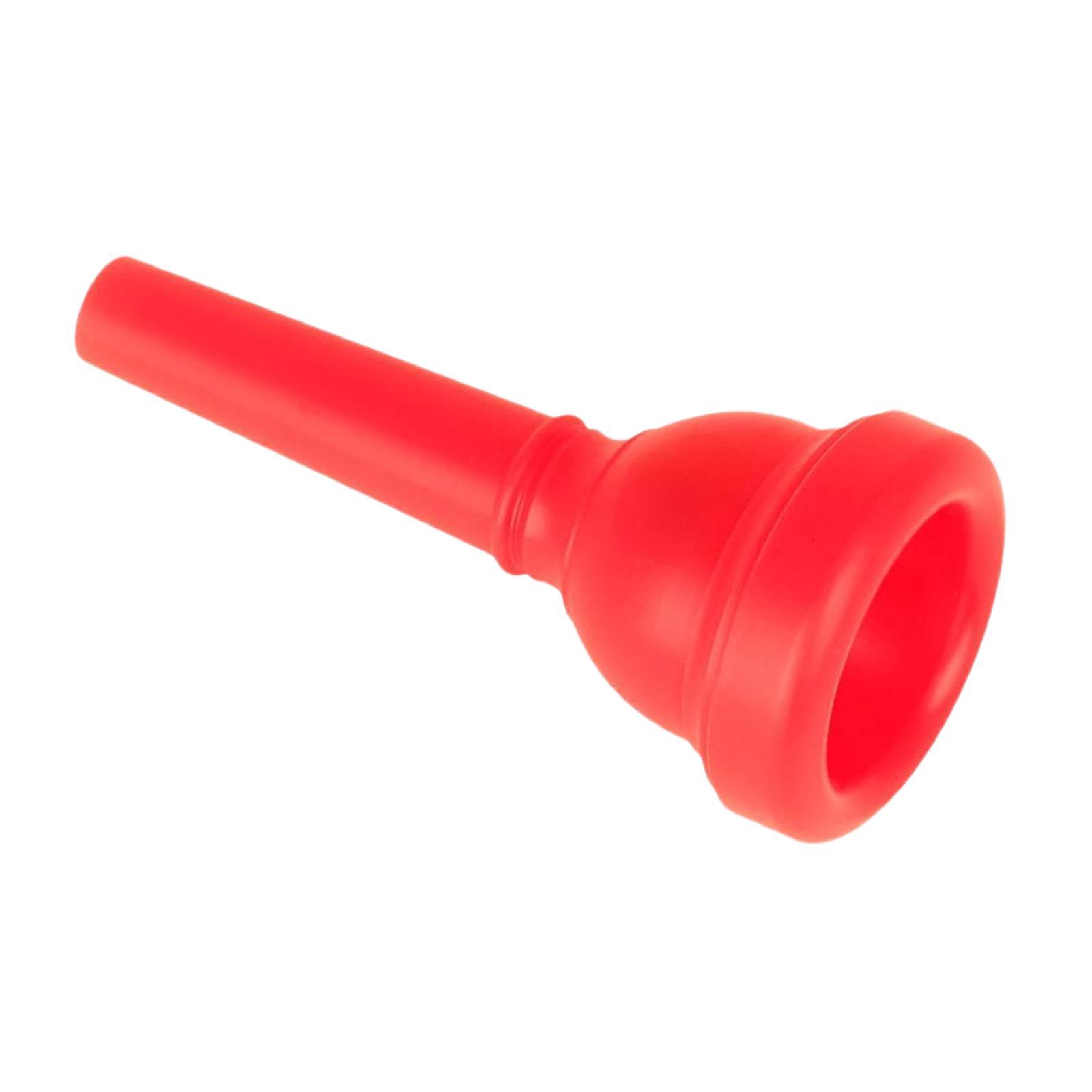 ABS レッド トロンボーン マウスピース 耐久性のある人間 - Trombone Mouthpiece のレビューと価格