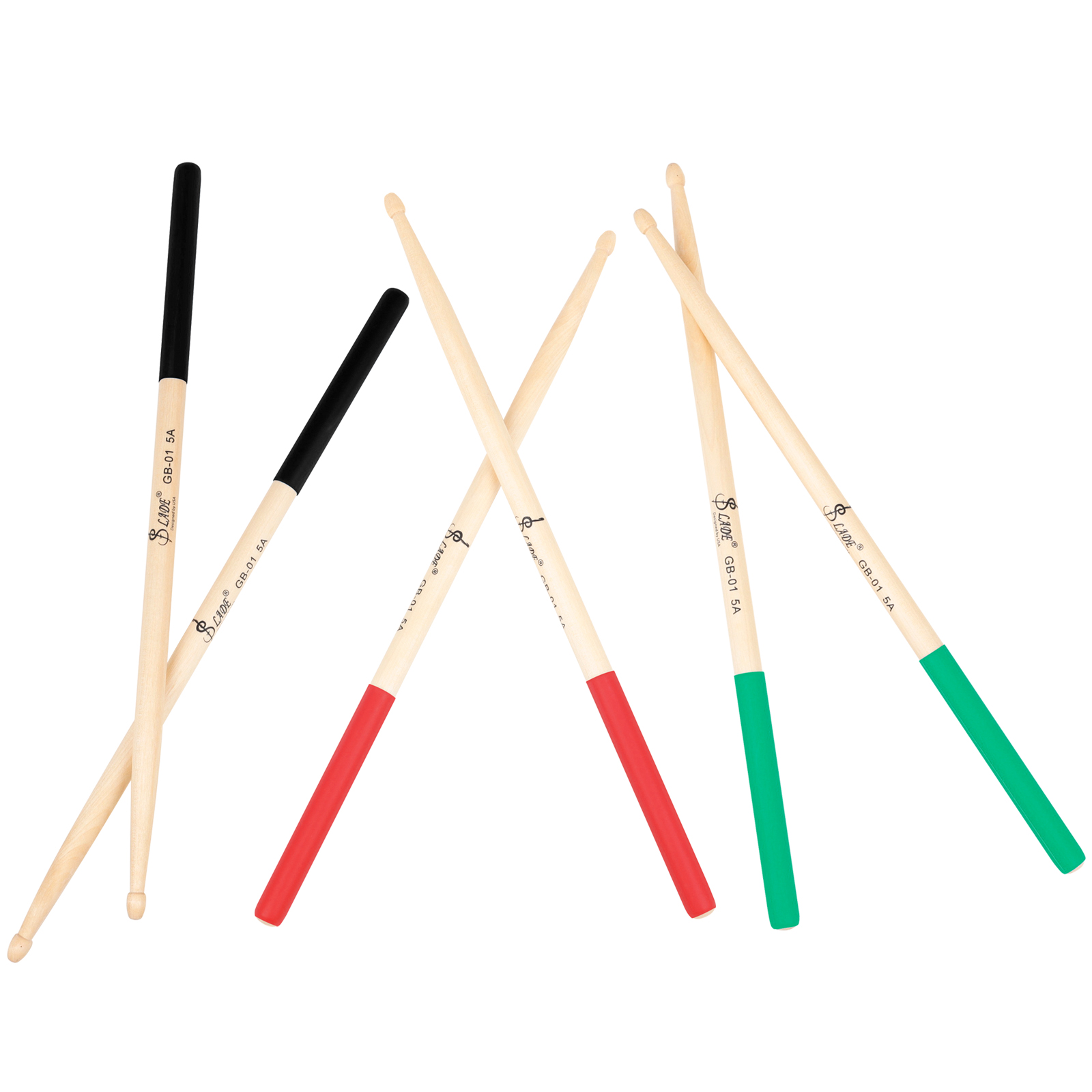 Slade-プロのメープルリムースティック,木製のパーセンタ - Drum Stick 5A のレビューと価格