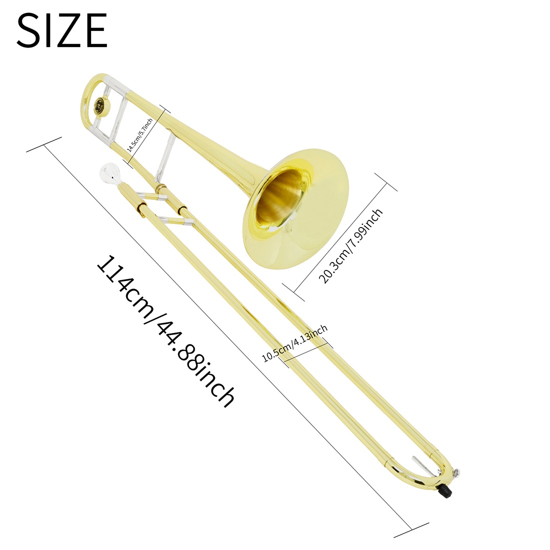 Bbアルトトロンボーン M MBAT ブラスラッカートーン  - Trombone Mouthpiece のレビューと価格