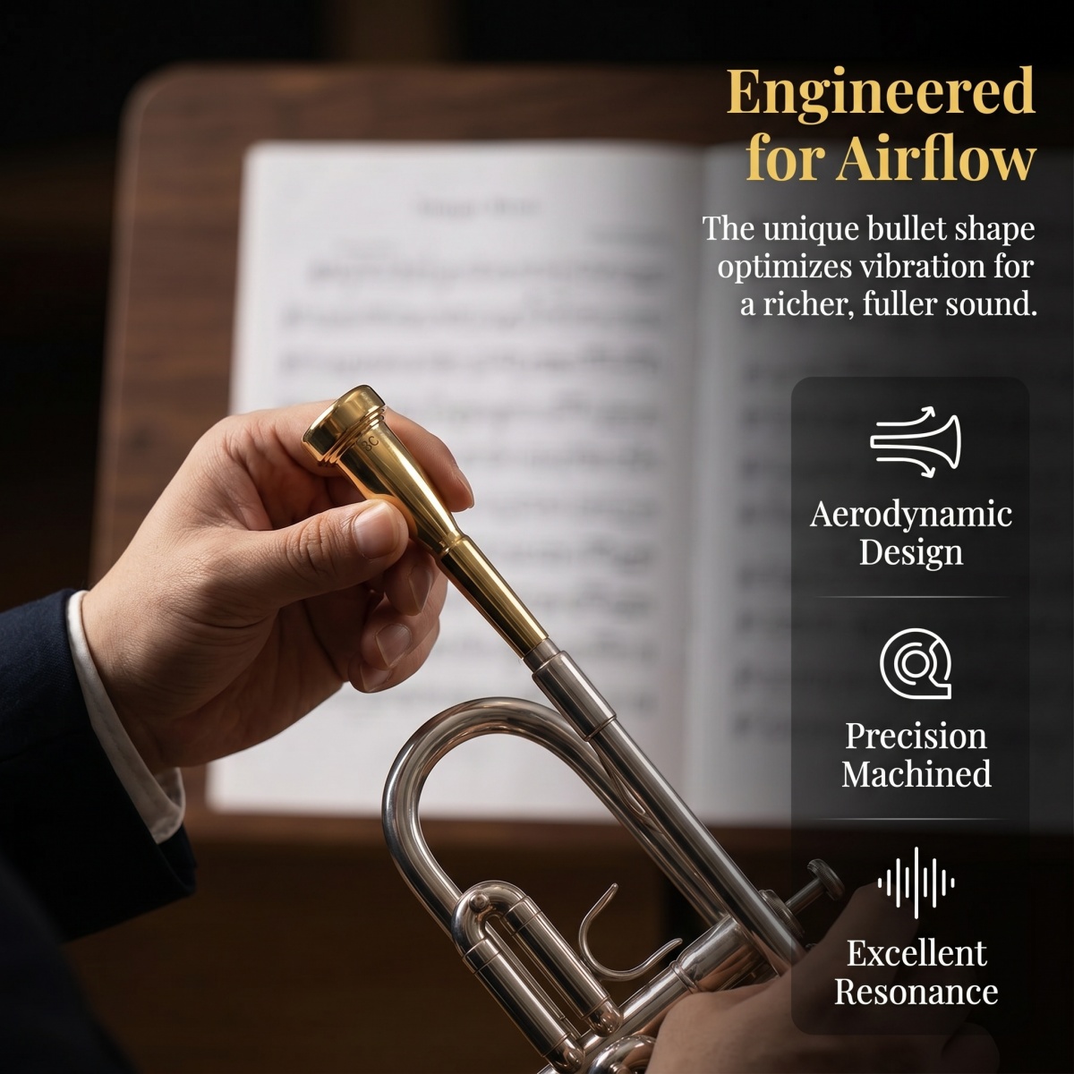 Miwayer 3C/5C/7C バレットトランペットマウス - Trombone Mouthpiece のレビューと価格
