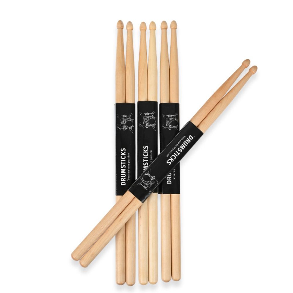 クラシック5A/7Aドラムスティック1ペア オーク材ドラムス - Drum Stick 5A のレビューと価格