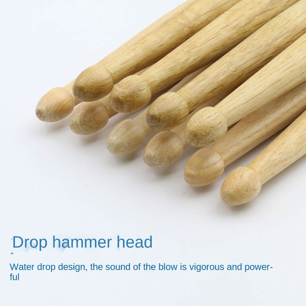 クラシック5A/7Aドラムスティック1ペア オーク材ドラムス - Drum Stick 5A のレビューと価格