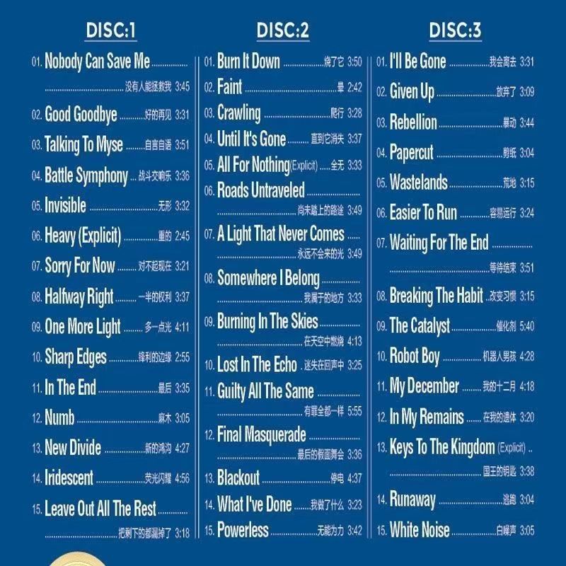 ヨーロッパとアメリカの有名なロック バンド 3CD 記念コレ - Audio Music Lollipop のレビューと価格