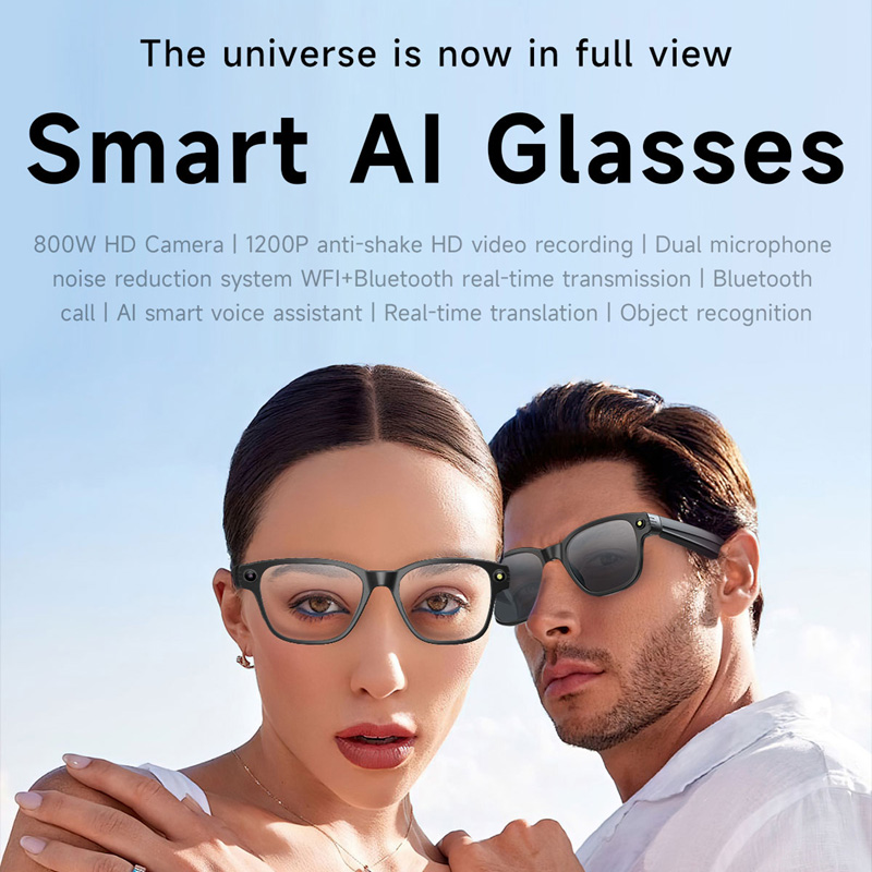 AIスマートグラス 800万画素カメラ Bluetoothサ - Audio Music To Video Ai のレビューと価格