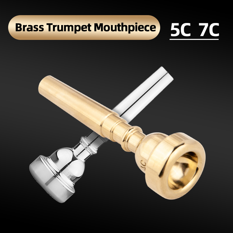 B-フラットトランペット楽器ユニバーサル5C7Cマウスピース - Trombone Mouthpiece のレビューと価格