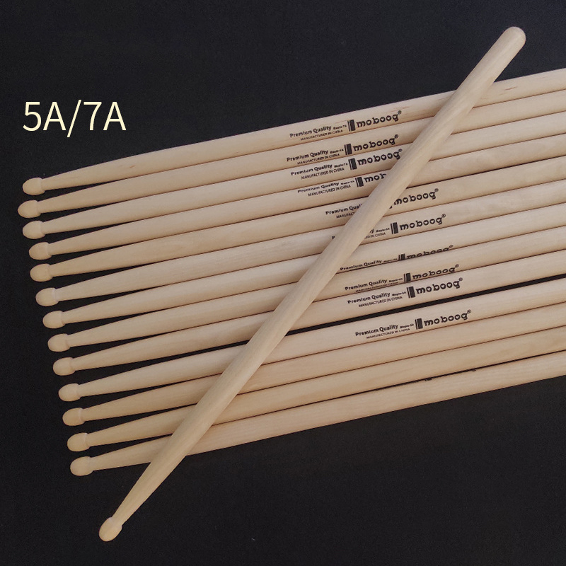 オリジナルプロフェッショナルドラムスティック、ウォールナット - Drum Stick 5A のレビューと価格