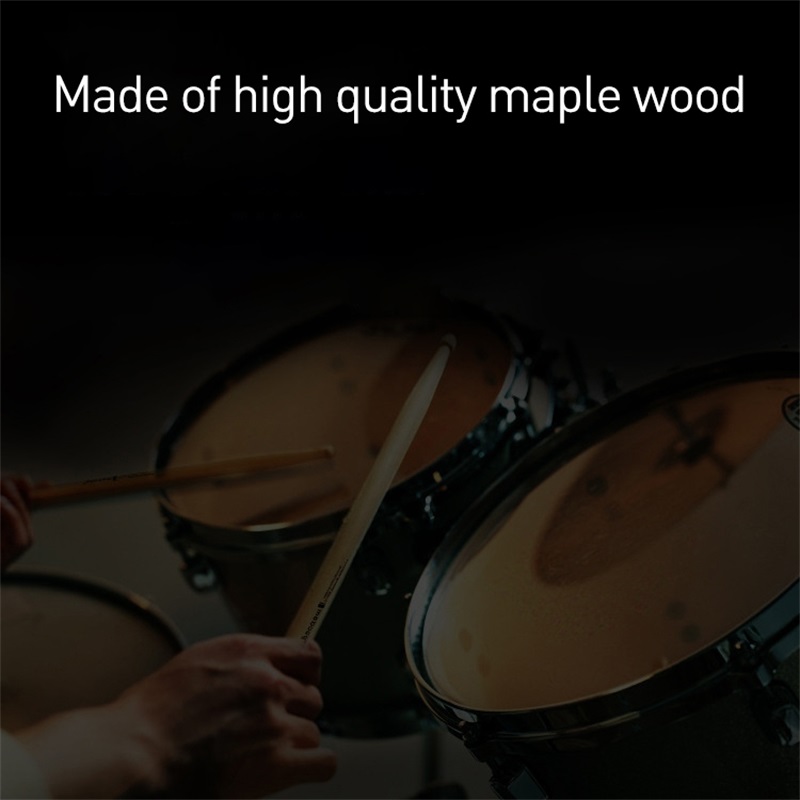 オリジナルプロフェッショナルドラムスティック、ウォールナット - Drum Stick 5A のレビューと価格