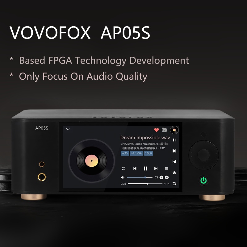VOVOFOX-HiFi AP05S ロスレス音楽プレーヤー - Audio Music Free Mp3 のレビューと価格