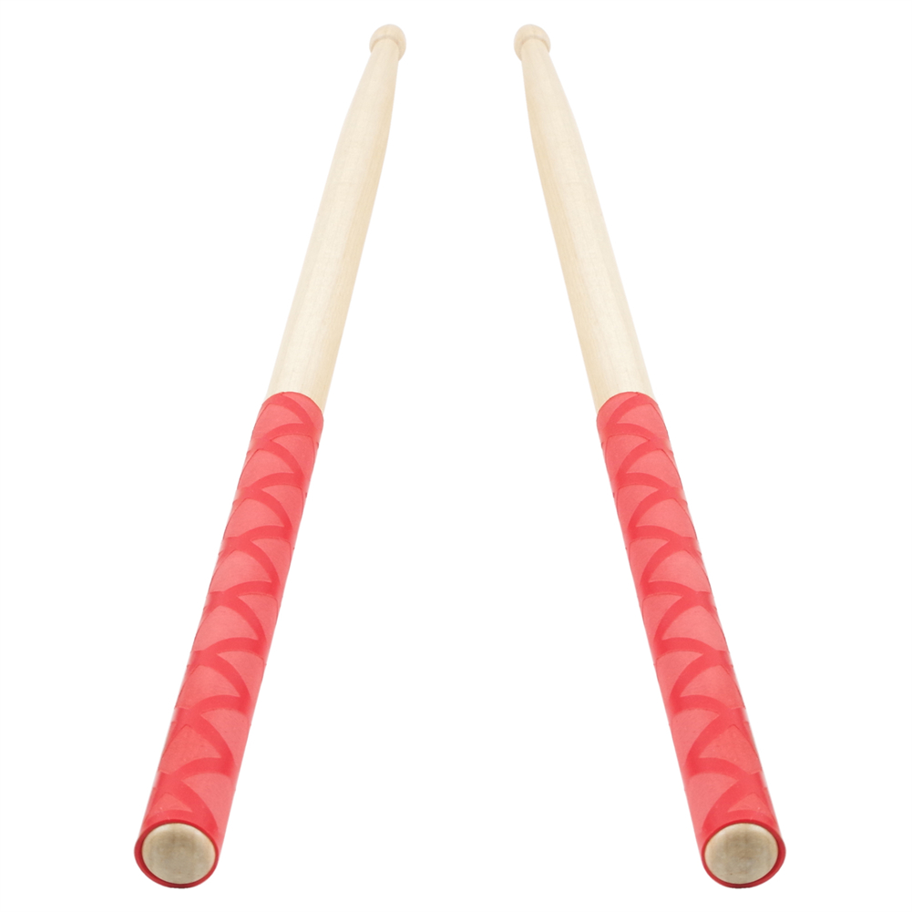 2 個ドラムスティックグリップ吸汗性アンチスリップスリーブ  - Drum Stick 5A のレビューと価格